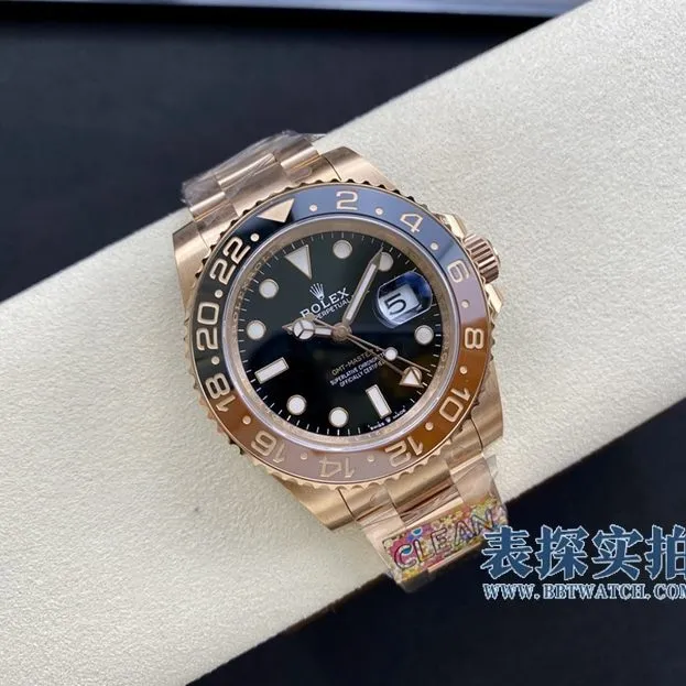 Rolex full rose GMT-Master3186movement 904 stainless steel where to buy