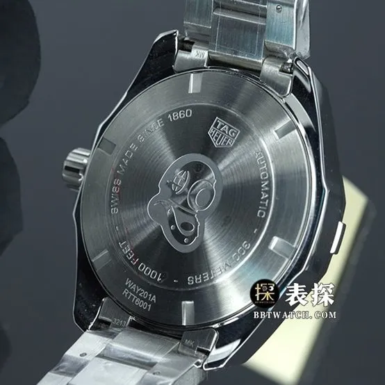 TAG Heuer Aquaracer top-tier watch men's black dialsteel bracelet pictures and prices front live photo