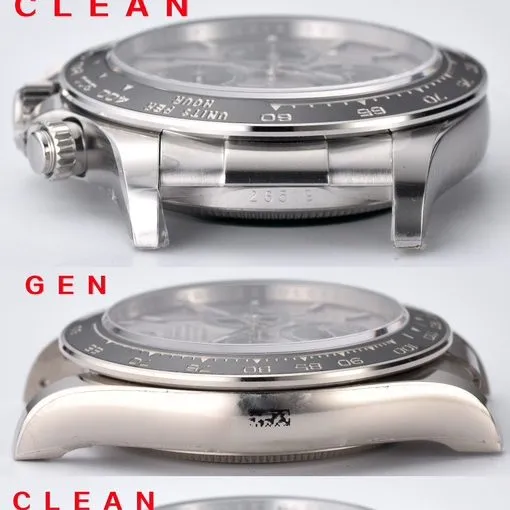 C factory Ditoner new cement gray 4131 movement top collectible watches real and fake comparison review