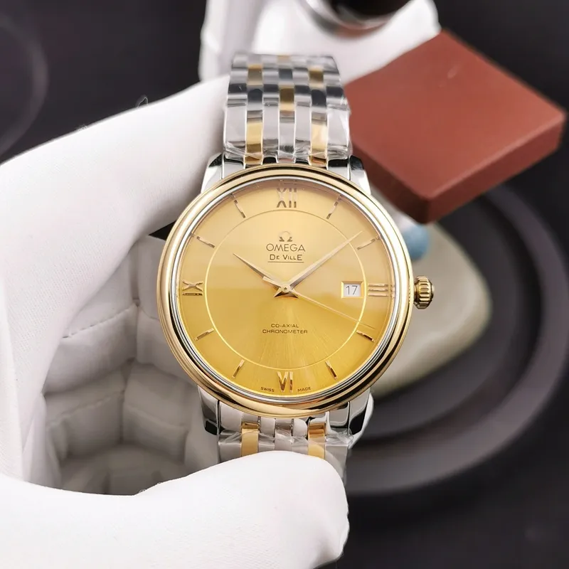Omega De Ville 424.20.37 KY Factory Yellow