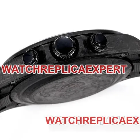 collectible watch TWF factory Rolex Daytona carbon fiber modified custom rainbow diamond bezelbraceletlive photos