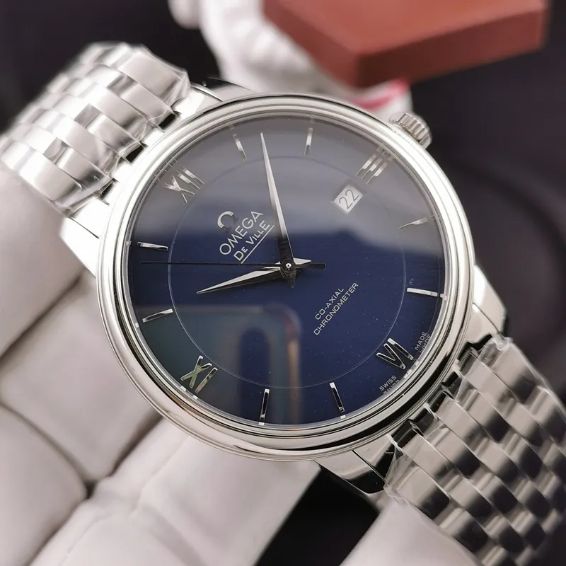 Omega De Ville 424.10.40 Blue Dial