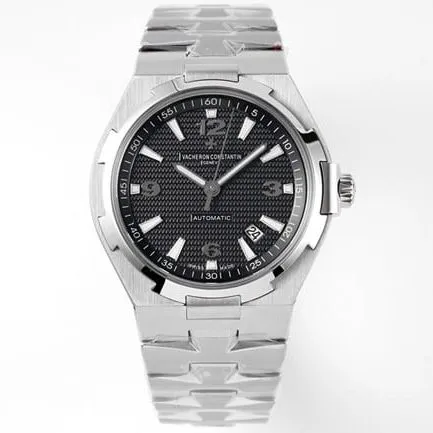 8F factory Vacheron Constantintop-tier watch automatic movement men's black dialsteel bracelet Across the World series watch clasp picture