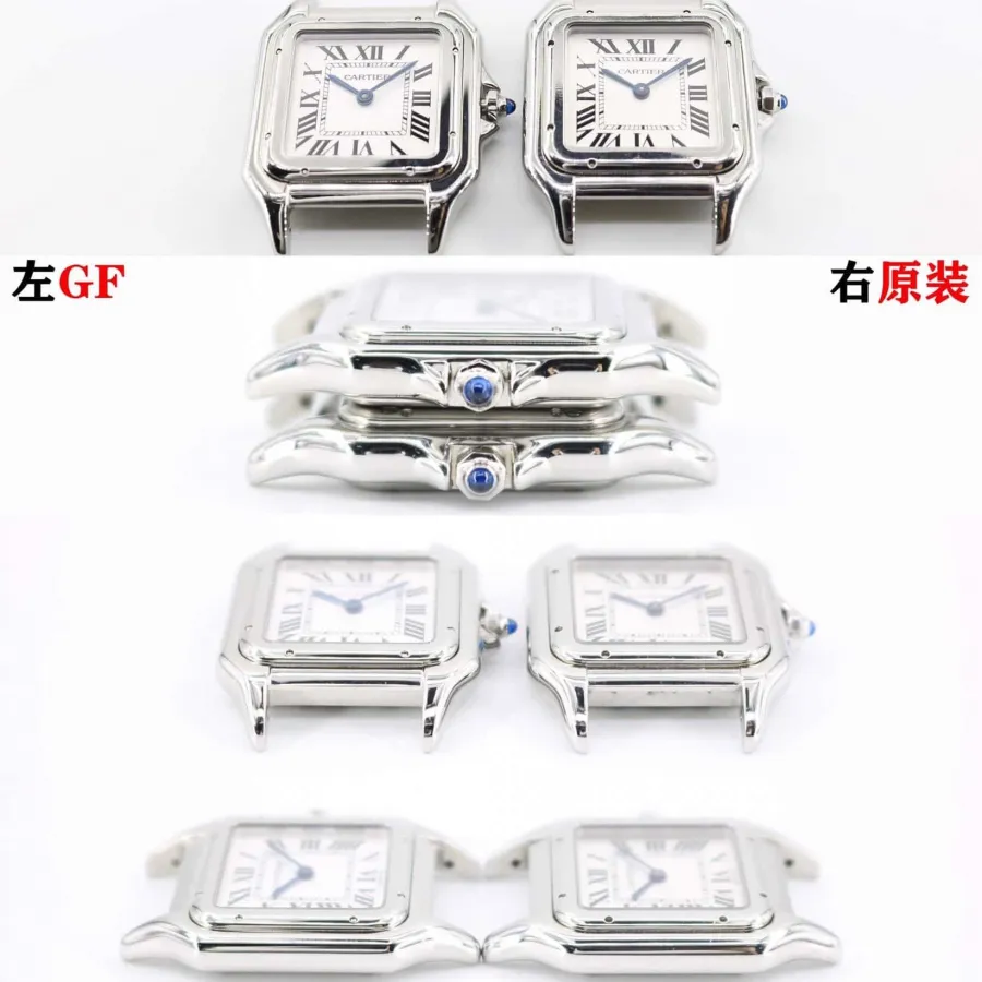 GF FactoryCartiertop-tier watch Cheetah WSPN0016 real and fake comparison review appearance live photos