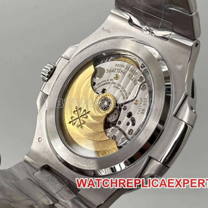 3K FactoryPatek Philippe sporty elegant 1:1super cloneblue dialNautilus5811braceletlive photos
