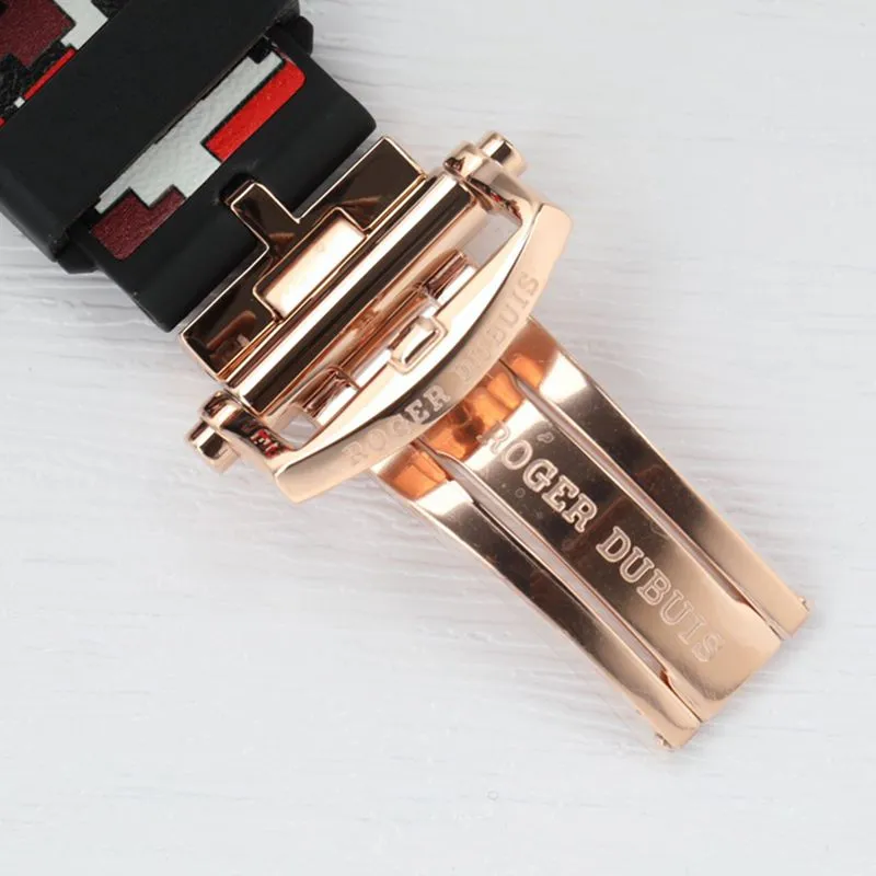 Roger Dubuis top-tier watch EXCALIBUR King series men's tourbillon watch side view