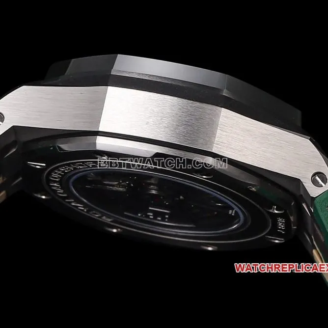TW factory Audemars PiguetRoyal Oak offshore type top-tier khaki green dial rubber model 26400front live photo