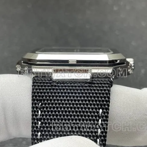 Top-Quality Watch: Patek Philippe P1 Factory CUBITUS Green Dial 5822P-001—Side View Photos