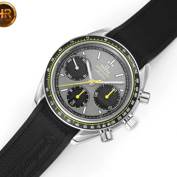 Omega Speedmaster series racing chronograph top-tier watch 326.32.40.50.06.001 multi-function front view