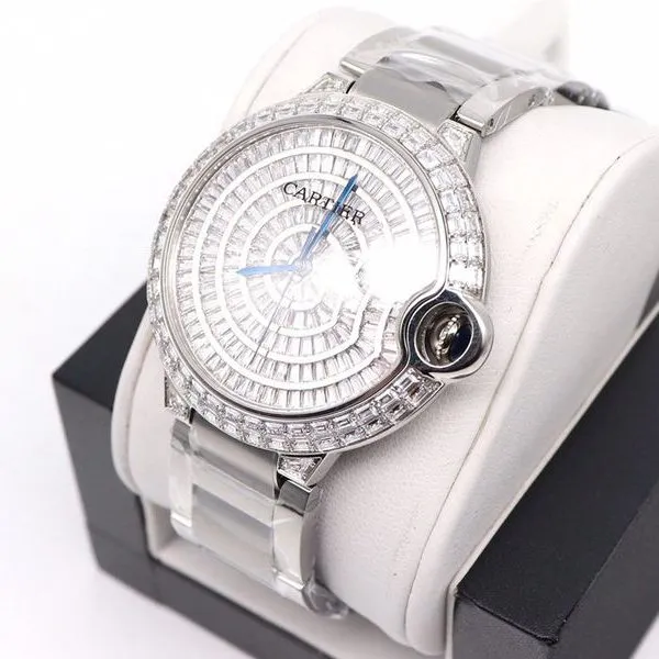 Cartier Blue Balloon Diamond Full Star Watch Back Cover Picture