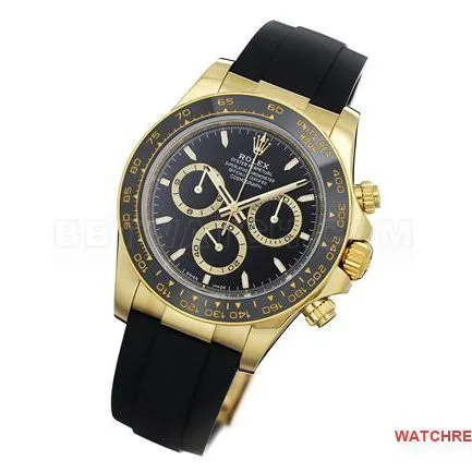 watch ZF FactoryDaytonaRolex gold plate gold case 4131 mechanical clasplive photos