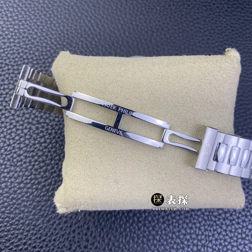 MP factory Patek Philippe sporty and elegant 5711top-tier watch men's green dialsteel bracelet model pictures and prices caseback live photo