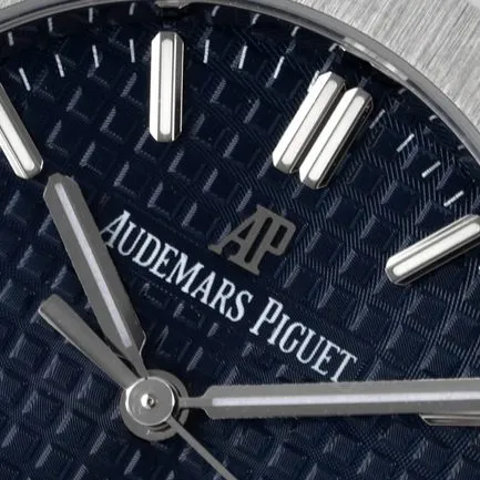 8F factory Audemars Piguettop-tiersuper watch women's blue dialsteel braceletRoyal Oak34mm automatic movement watch movement picture