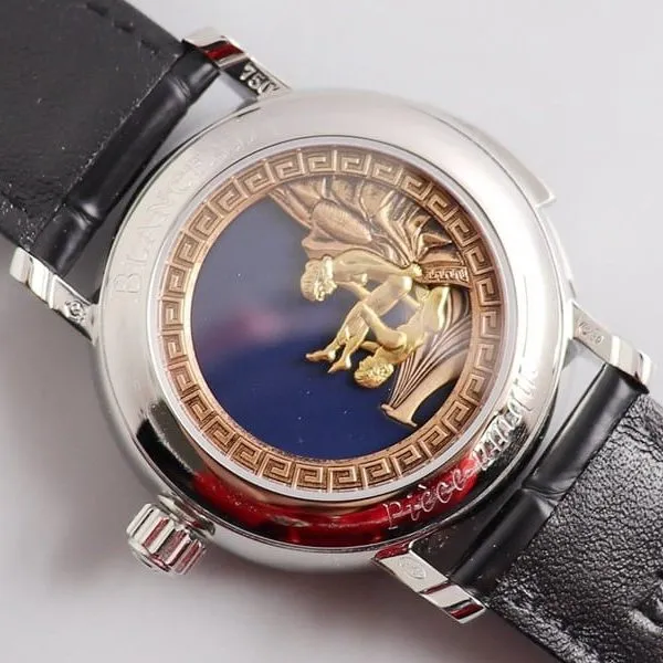 super cloneBlancpain watch erotic classic Roman scale side view