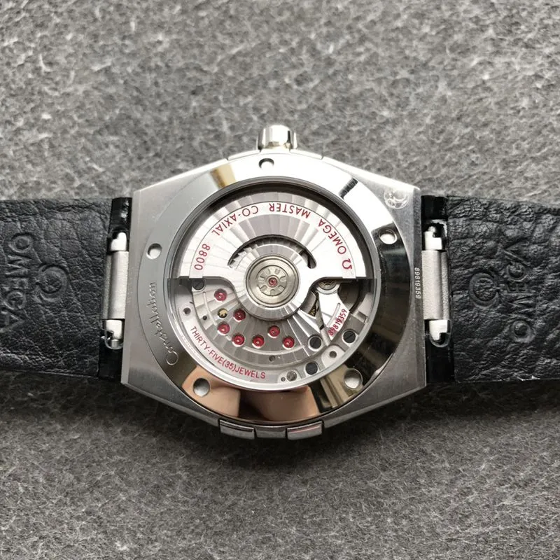 Omega Top collectible watches Fifth Generation Constellation Series Men's Mechanical Watch Front View
