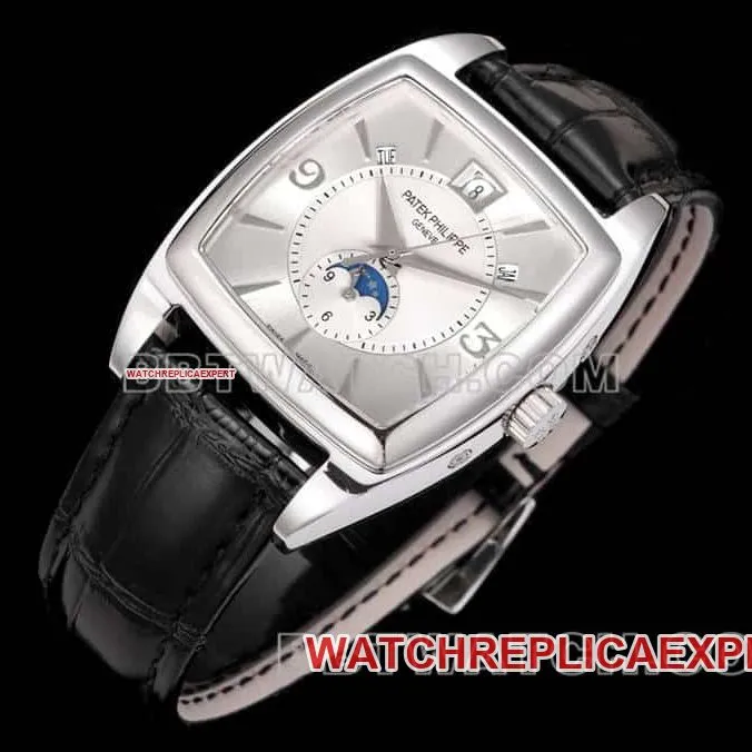 TW factory Patek Philippe complication timepiece 1:1super silver gray plate 5135front live photo