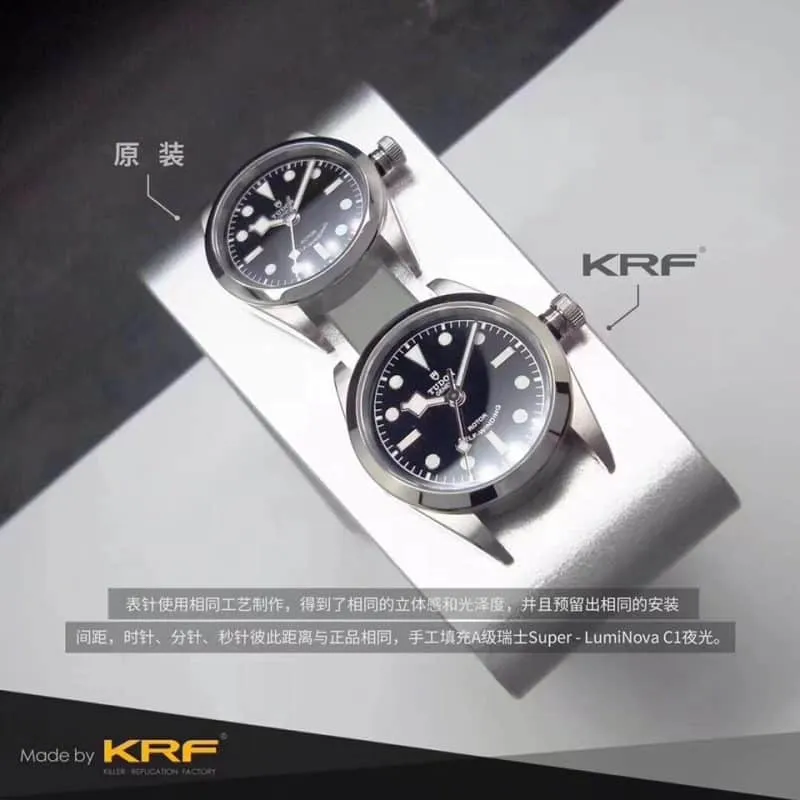 KRFTudor Biwan series M79500-0007 watch authenticity review front view