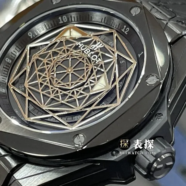 Hublot ceiling classic,wwf Big Bangreplica watch,front view