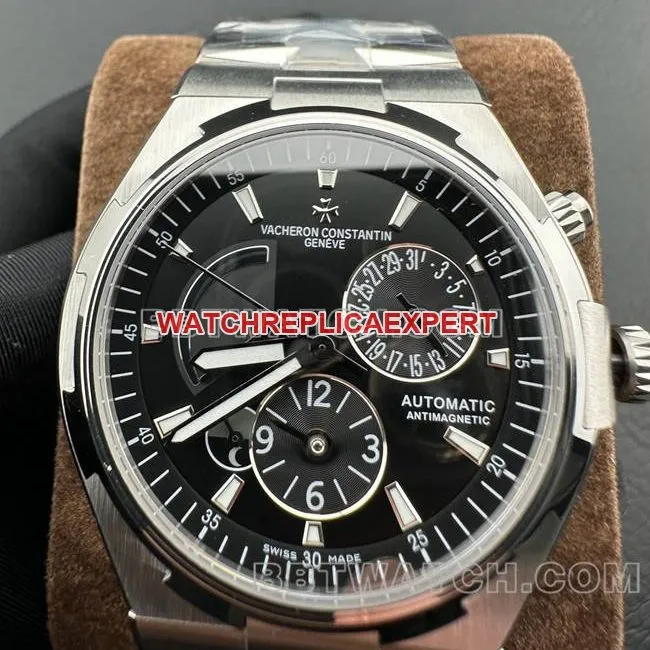 collectible watch 9F factory Vacheron Constantinblack dial mechanical 47450front live photo