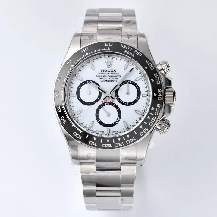 C Factory Panda DaytonaRolexDaytona4131movement1:1top-tier watch m126500LN-0001