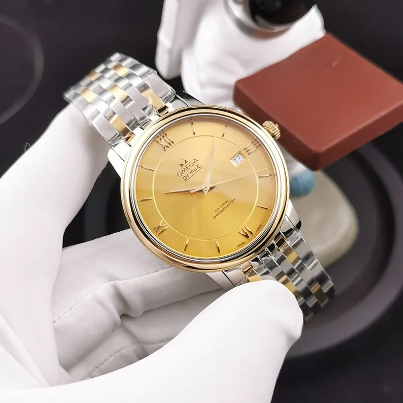 Omega De Ville 424.20.37 KY Factory Yellow
