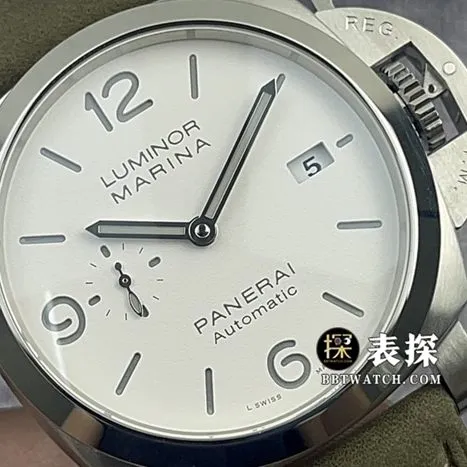 VS FactoryPanerai Lumino PAM01314top-tier 1:1high-quality watch men's white dialleather strap model pictures and prices clasplive photos