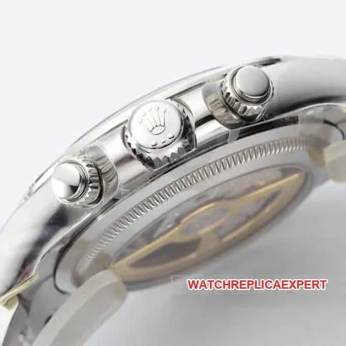 CleanRolexDaytona1:1super Bing Landi 4131steel bracelet model 126506front live photo