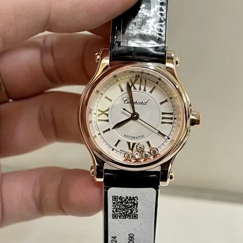 18k Pink Gold Chopin Hand-Enamelled Watch