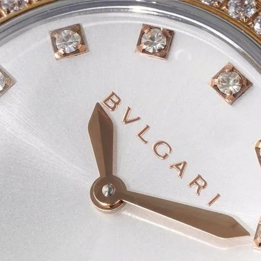 Bvlgarisuper watch BVLGARI LVCEA series ladies watch front view