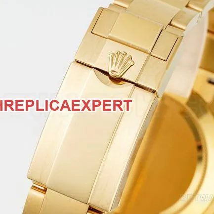top-tier watch RolexPPM factory Daytona diamond bezel gold braceletfront live photo