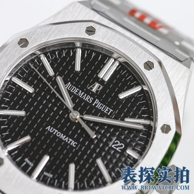 OR factory Audemars Piguet top black plate Royal Oak Ap15400st watch_how much_pictures_workmanship how positive