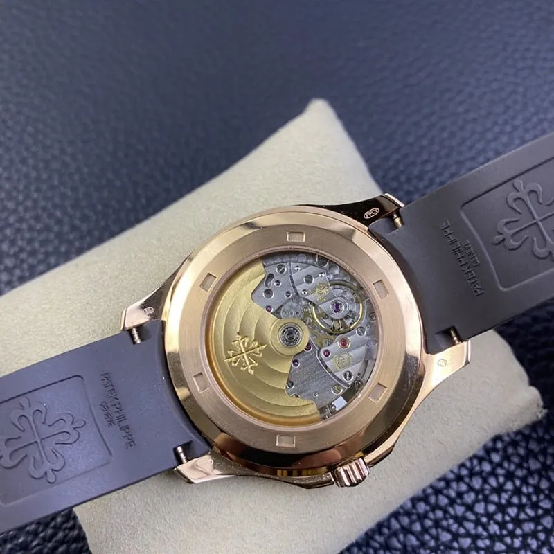 WY-3K Factorytop-tierPatek Philippe grenade watch ultra-thin 324SCmovementrose gold coffee plate clasp picture