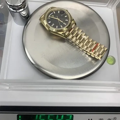 GMRolextop-tiersuper black rock candy watch front live photo