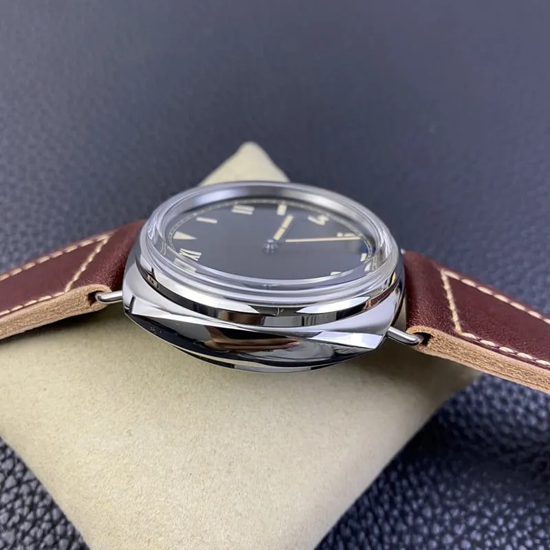 SF factory Paneraireplicapam00448 watch p3000 double spring hand winding movementsapphire crystal front view