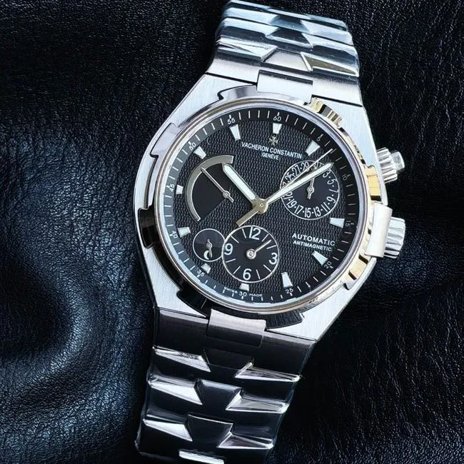 collectible watch KR factory Vacheron Constantin travels all over the world black dial47450front live photo