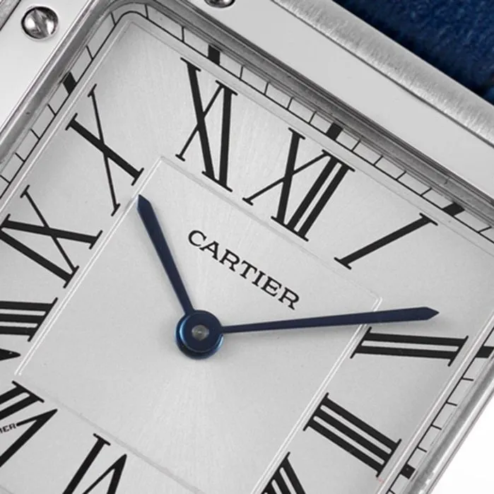 New masterpiece Cartier Cartier Santos couple watch clasp picture