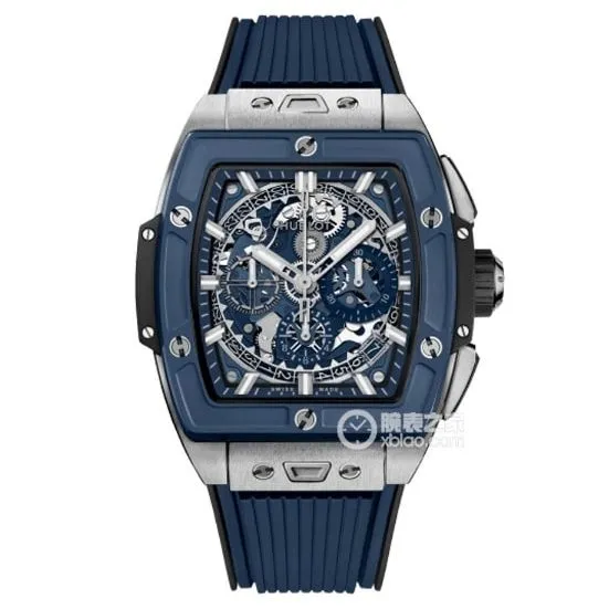 BBF factory Hublot1:1top-tier blue hollow plate 642.NL.7170.RXfront live photo