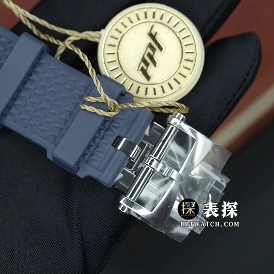 PPF Vacheron Constantin1:1replica watch blue dialsteel bracelet 4500V/110A-B128side live photo