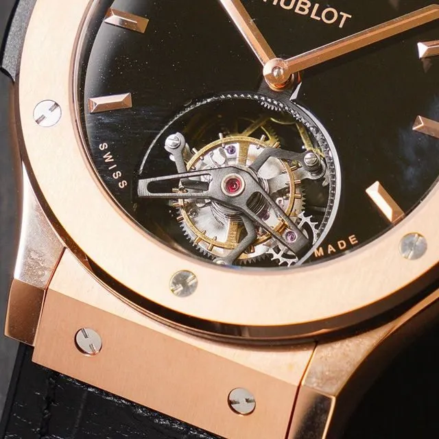 Hublot high-quality watch (Hublot) classic fusion DX-FACTORY tourbillon series watch front view