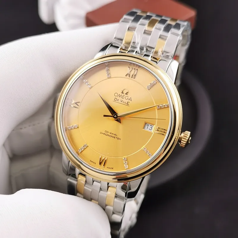 Omega KY De Ville 424.20.37 Super A Gold
