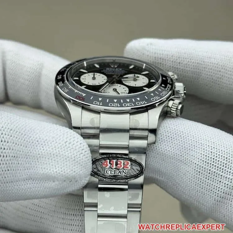 CleanRolexDaytonasuper cloneblack dialsteel bracelet model 126529braceletlive photos