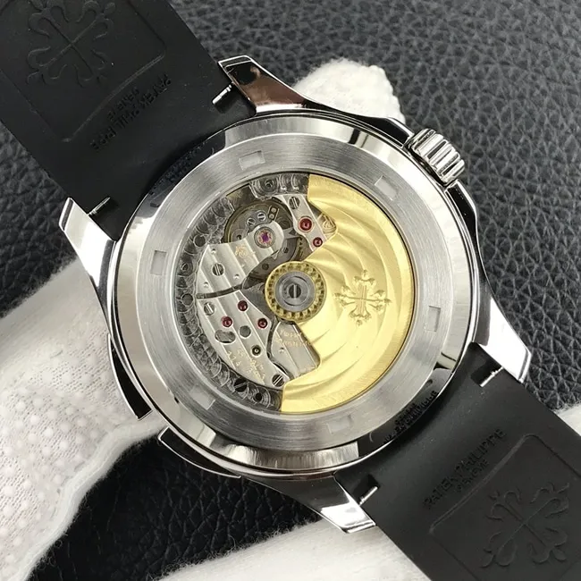 ZF Factorytop-tier watch Patek Philippe Aquanaut series 5164A-001 watch front view