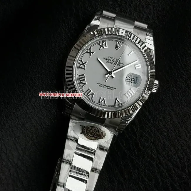WKD Factory Top Rolex Datejust 41mm White Dial 126331 Front Real Shot Photos