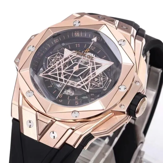 Big factory high-quality replicablack dialBBF extreme replicaHublot watch new tattoo second generation watch Hublot's most popular model clasp picture