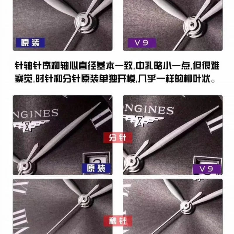 V9Longines famous craftsman series L2.793.4.71.6replica watch authenticity comparison price chart