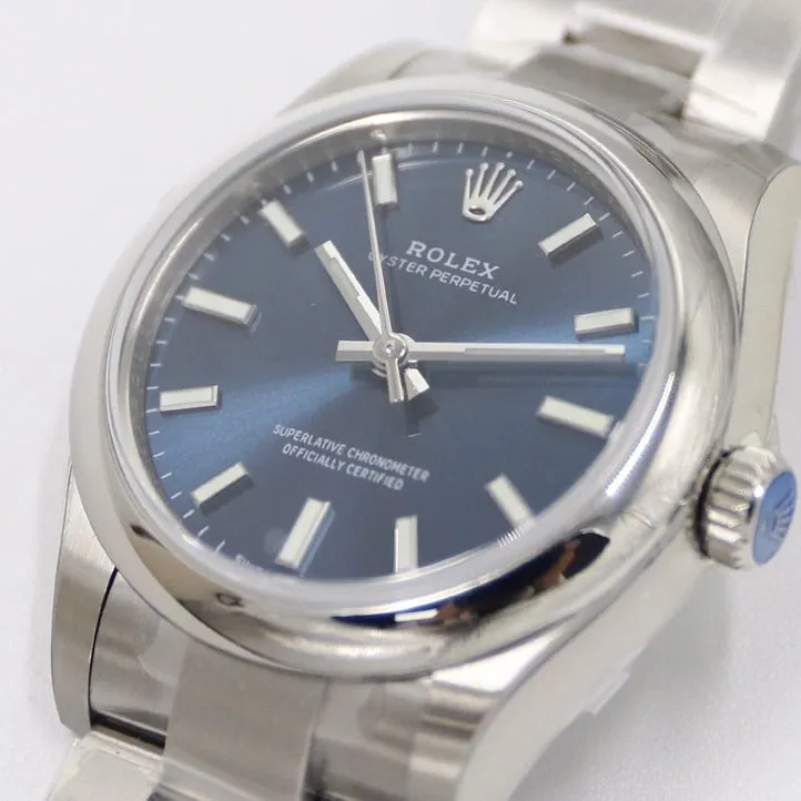 Rolex1:1 ceiling,ew Oyster Perpetual watch,front live photo