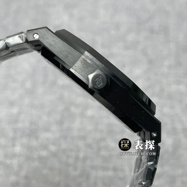 R8 factory Audemars PiguetRoyal Oak26522CE.OO.1225CE.01top-tier 1:1super watch men's black dialtourbillon picture and price caseback live photo