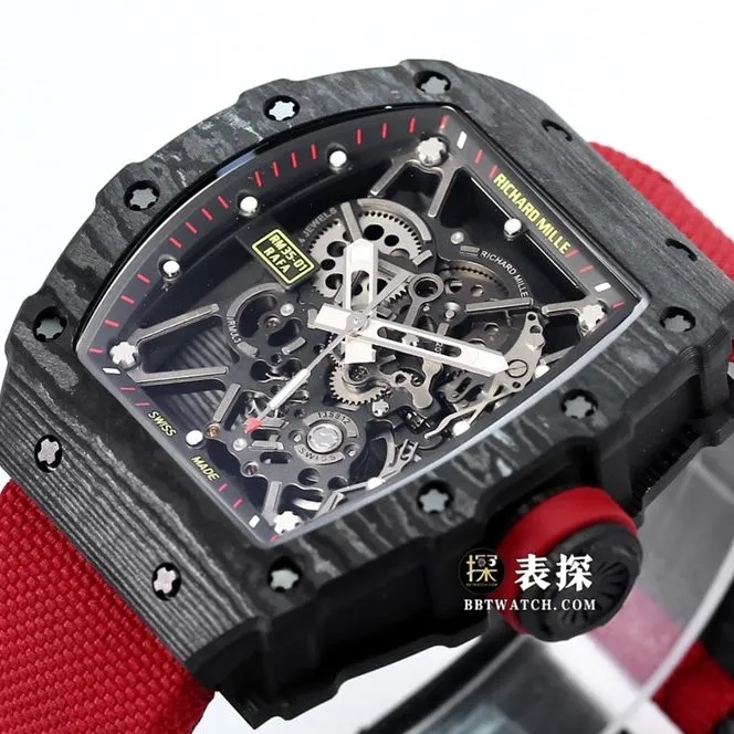 Richard Mille1:1replica,bbr RM 35-01replica watch,front live photo
