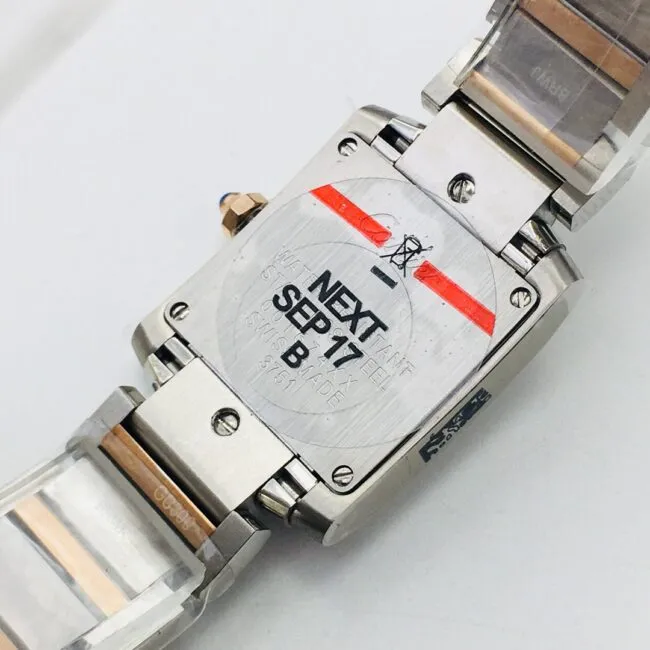 Factory high-quality replicaCartier French tank ladies quartz watch front view