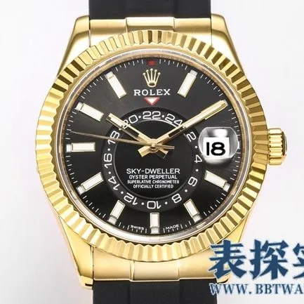 Rolexblack dial high-quality Skywalker men's watch from a major manufacturer_price_style picture_quality bottom cover